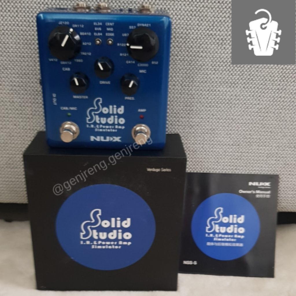 NUX Solid Studio Amp Sim Cab Sim DI Box