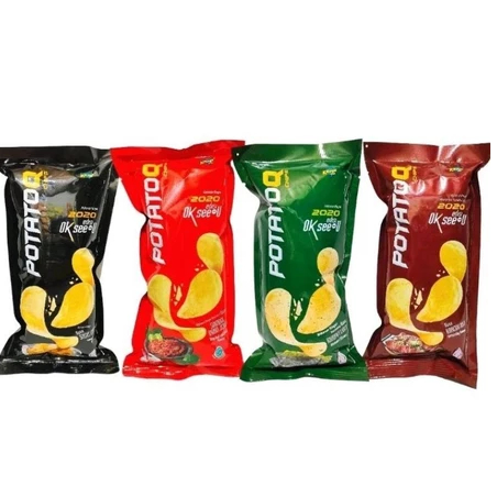 KIKOYA SNACK POTATO Q ANEKA VARIASI 1 PACK ISI 10 PCS/KERIPIK KENTANG