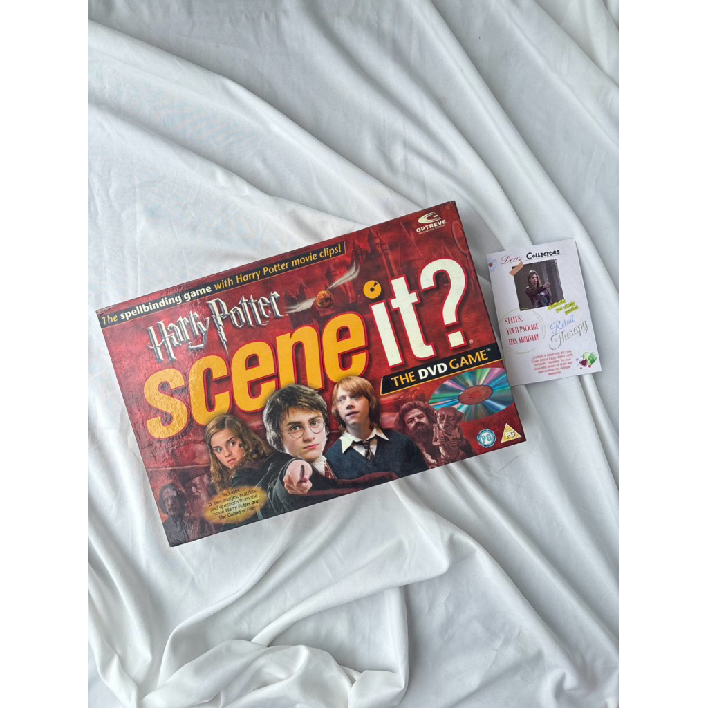 Harry Potter Scene It? DVD Game (Chamber of Secrets) – Complete Set with Box – Discontinued Collecto