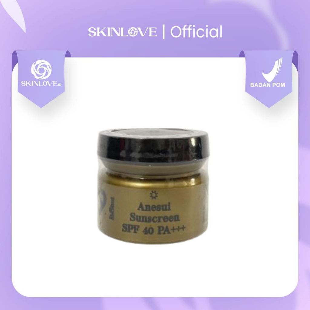 LISHUI ANESUI SUNSCREEN SPF 40 PA+++ [SUNSCREEN POT GOLD] | Sunscreen In Vivo & In Vitro