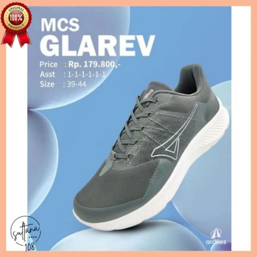 Sepatu Running Pria Wanita Sepatu Ardiles GLAREV Terbaru