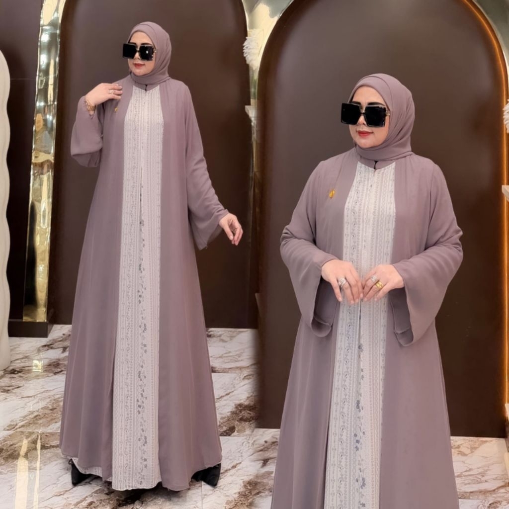 *Syarifah abaya set hijab*
