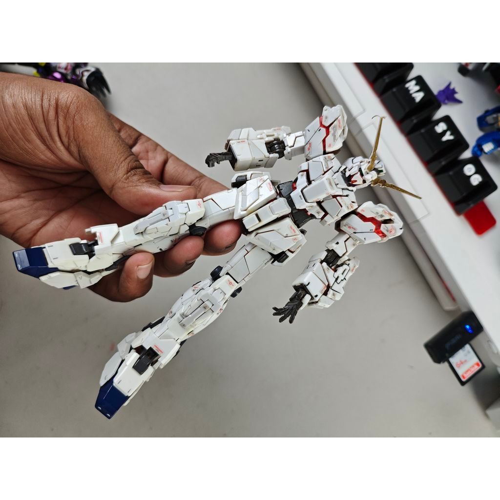 RG unicorn gundam anggap junk