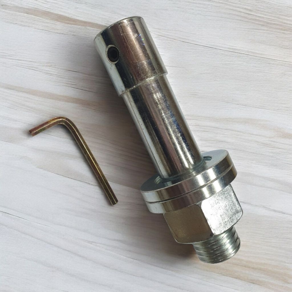 As Sambung Poles Gerinda Duduk As shaft sambungan gurinda duduk 6 inch As Drat 1/2"