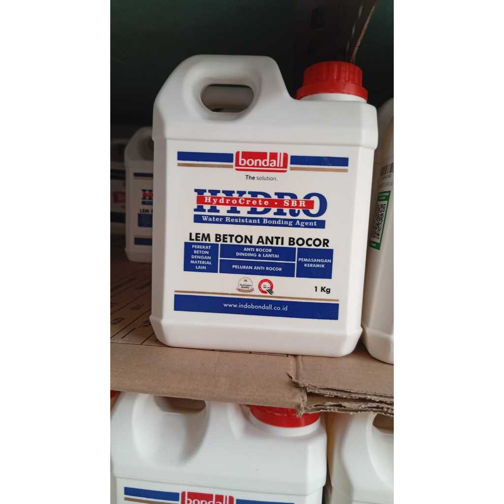 Bondall Hydrocrete SBR Lem Beton Anti Bocor 1Kg