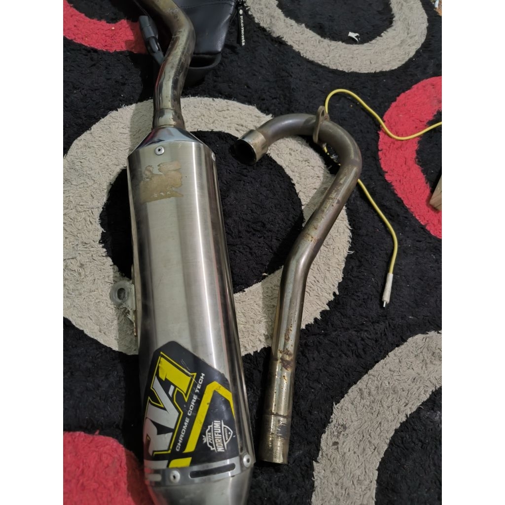 KNALPOT NORIFUMI RV-1 CRF ORIGINAL(BEKAS)