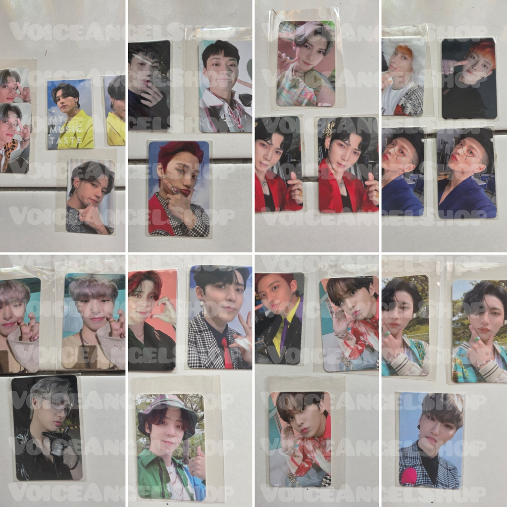 CUCI GUDANG ATEEZ OFFICIAL PHOTOCARD POB ZERO FEVER: PART 1 2 3 APPLEMUSIC KTOWN4U MYMUSICTASTE MMT 