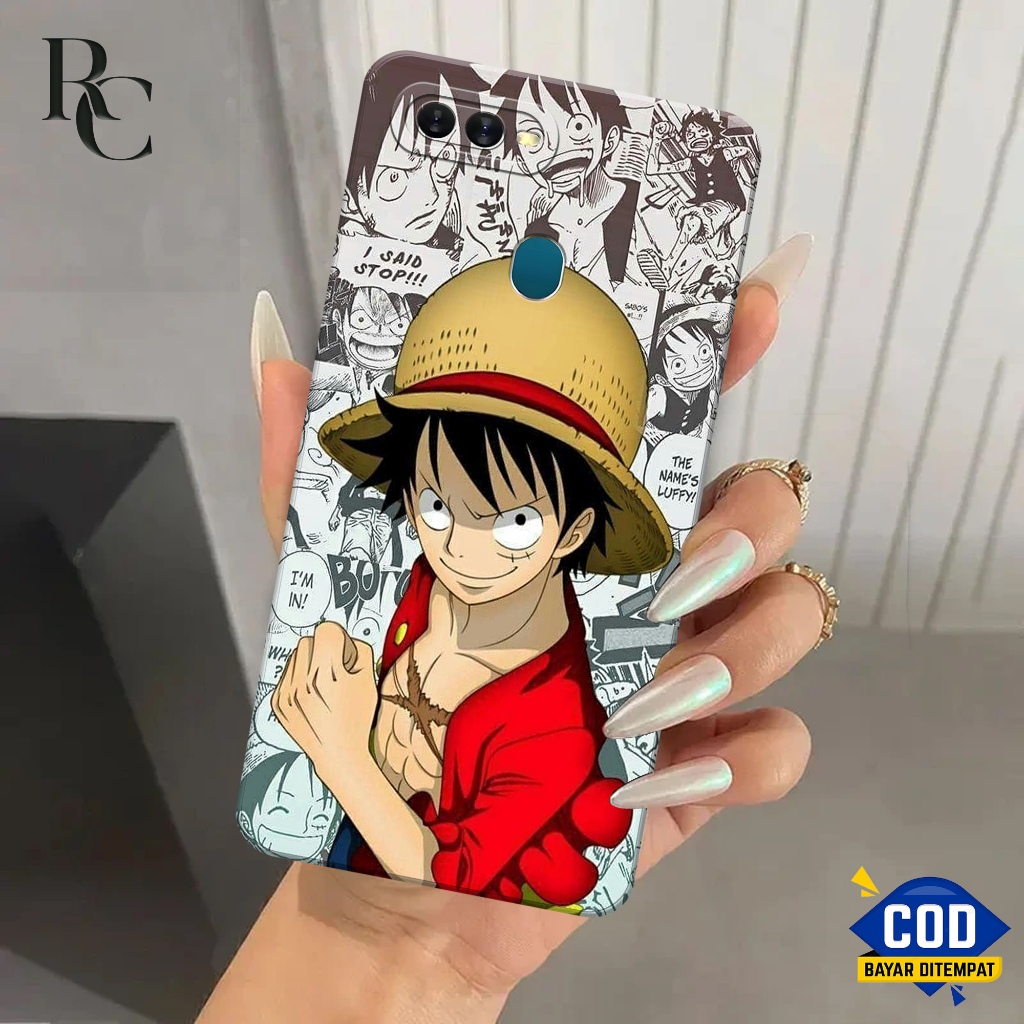 Softcase Oppo A5S/A7 Fashion Motif Anime Case Oppo A5S/A7 Casing Oppo A5S/A7 Silikon Hp Pro Camera M
