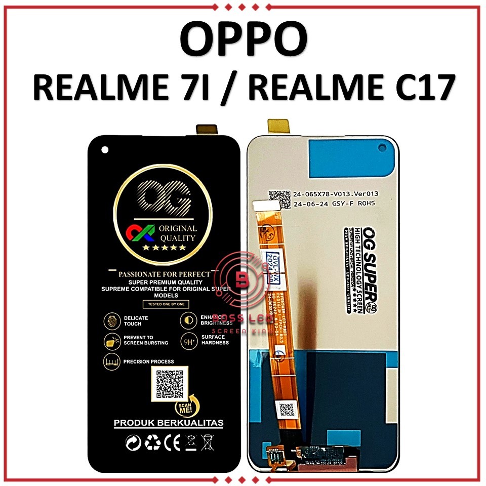 LCD TOUCHSCREEN OPPO REALME 7I / REALME C17 ORIGINAL