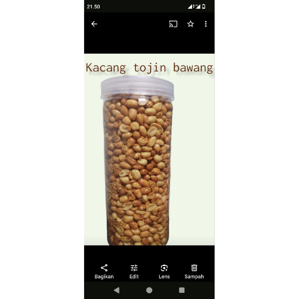 kacang tojin