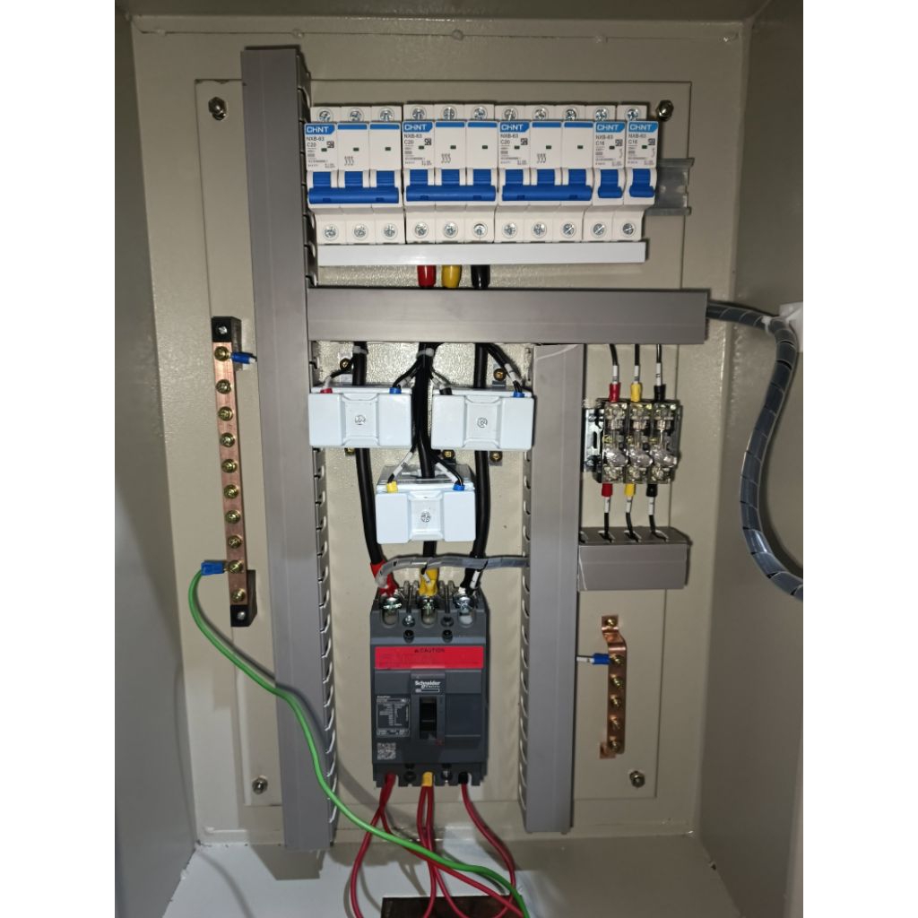 Panel Listrik 3Phase Custom 60A Sesuai Data MCB Chint