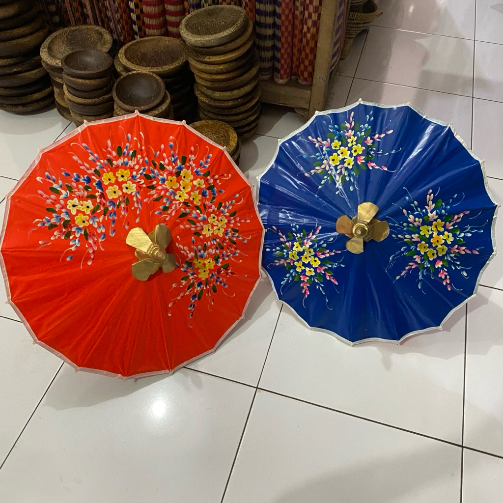 Payung GEULIS Khas tasikmalaya bahan kain payung hias seni tari