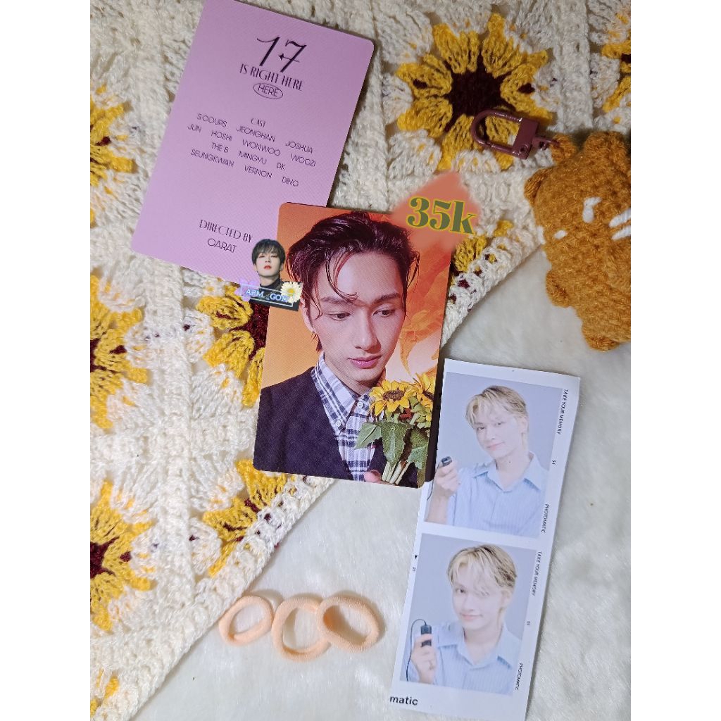 [BACA DESKRIPSI] SEVENTEEN Photocard Jun 17 Is Right Here RPC Here ver