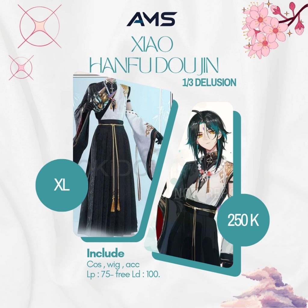 Rental Costum Xiao Hanfu 1/3 Delusion XL