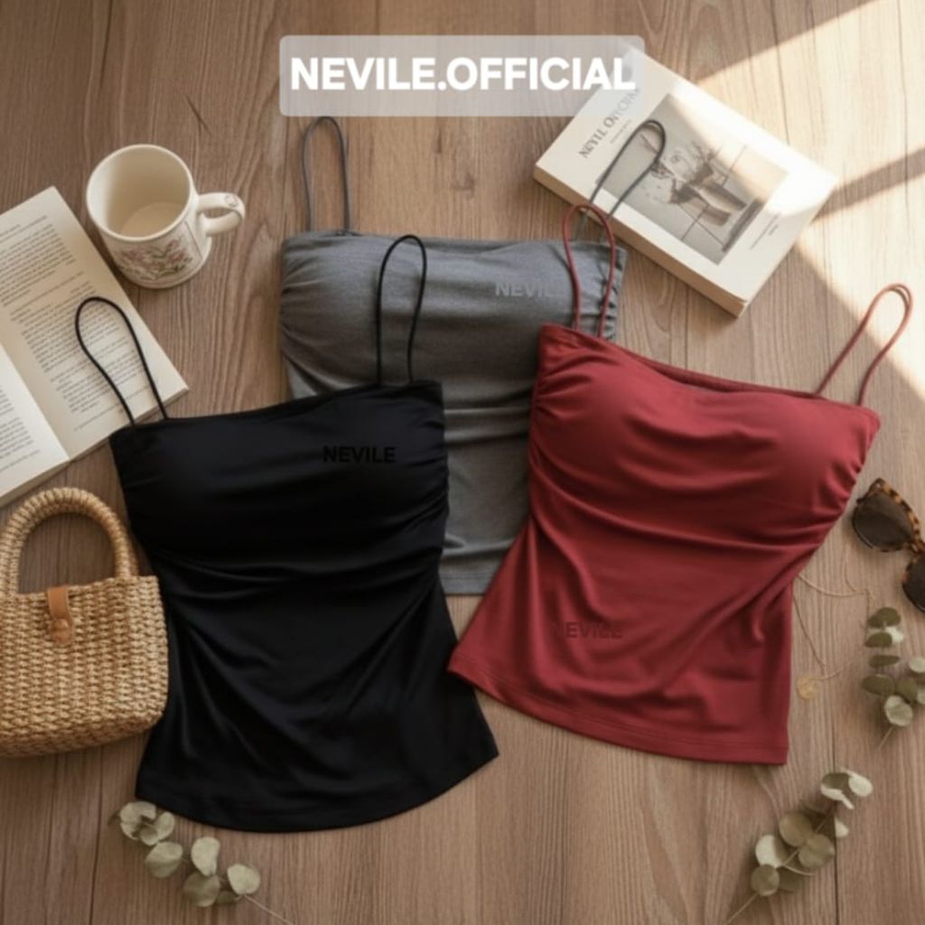 TANKTOP + BRA FIT BODY PRESS PINGGANG WANITA/ATASAN CEWE SEXY KOREAN STYLE