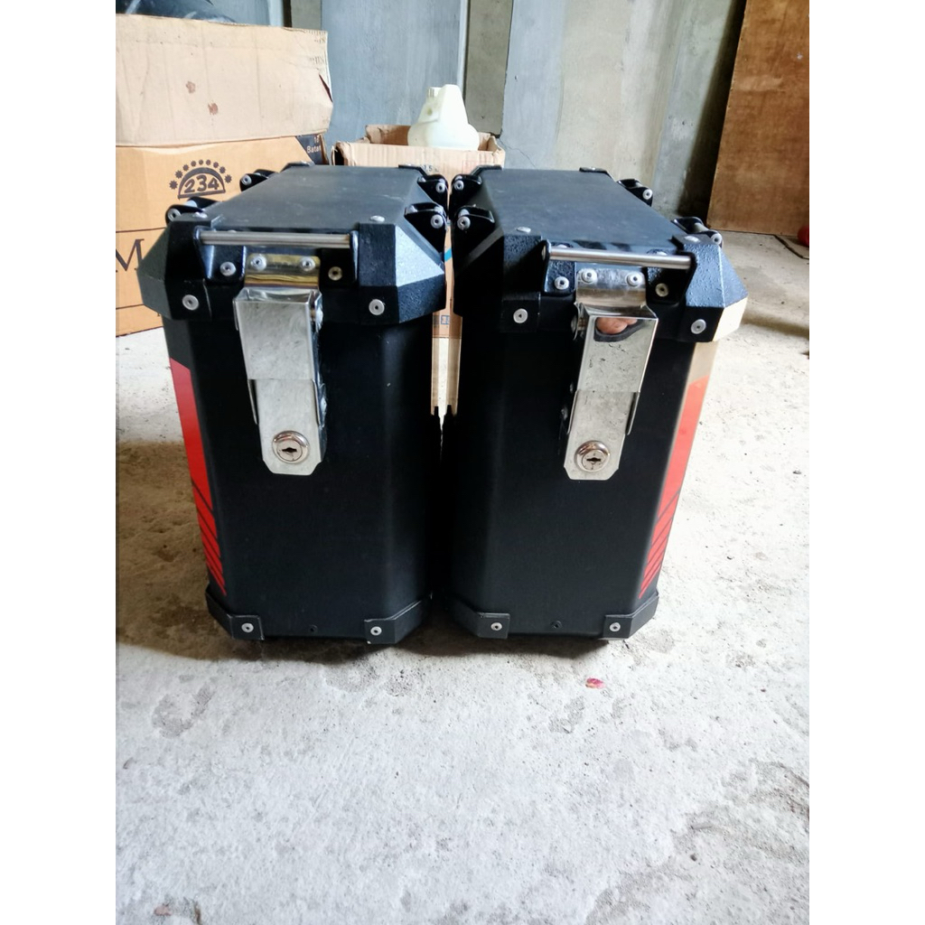 side box pannier besi galvanis
