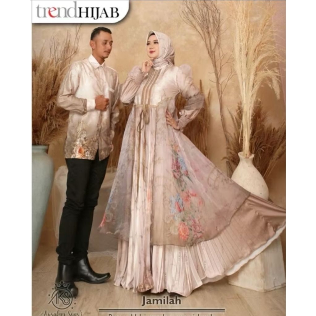 GAMIS MEWAH  AURAKAY SYAR'I ORIGINAL PRELOVED