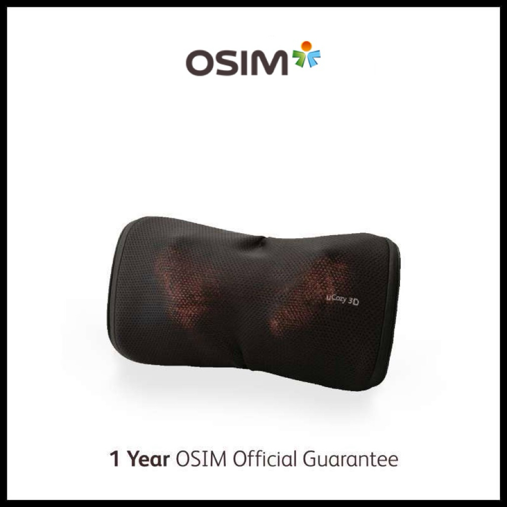 OSIM uCozy 3D Passion Black - Portable Massager / Alat Pijat Portable bisa di Mobil
