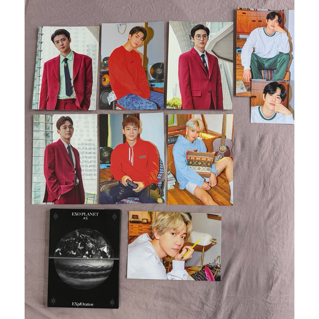 POSTCARD EXO PLANET 5