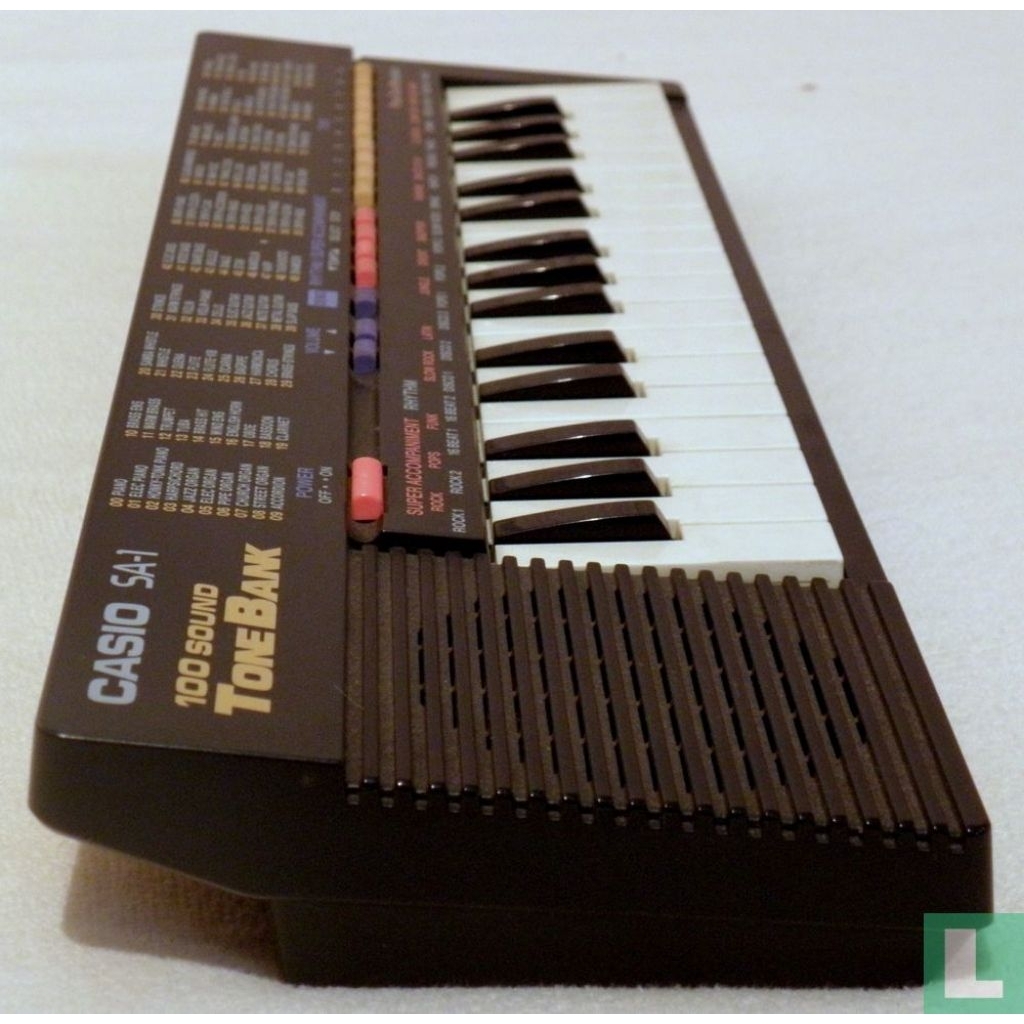 Piano Casio SA-1 100 Sound ToneBank