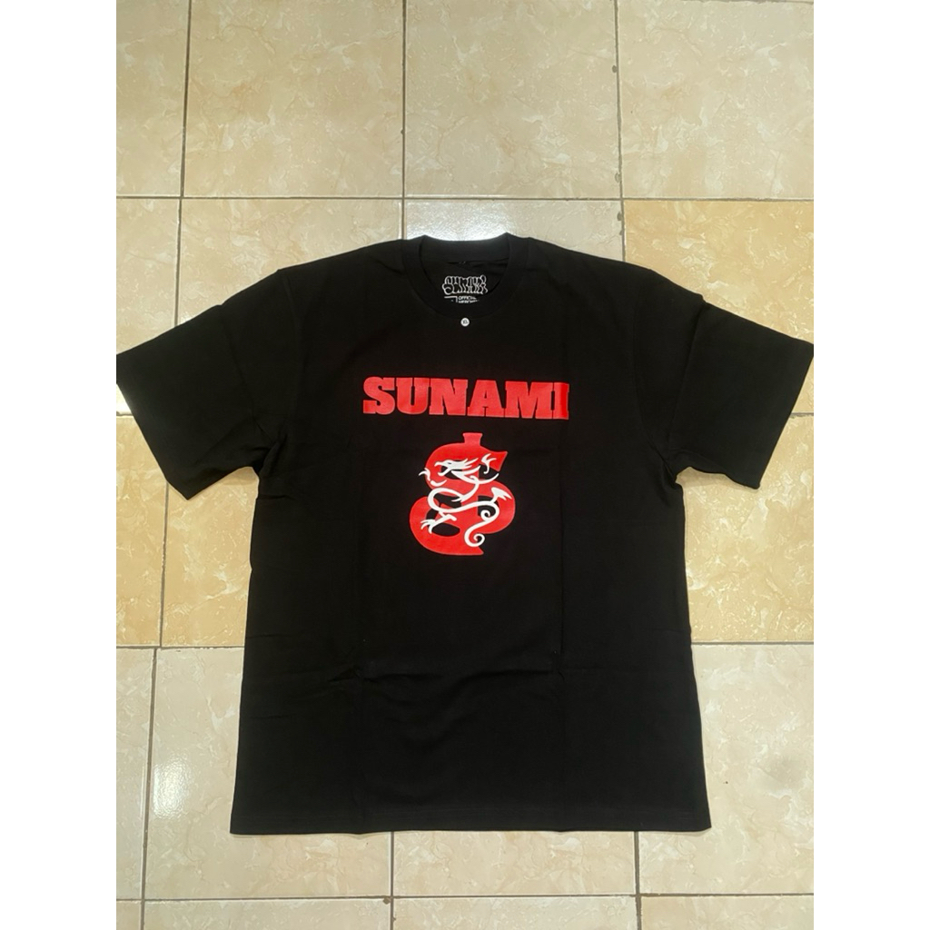 Kaos Sunami Official Tour Kondisi New