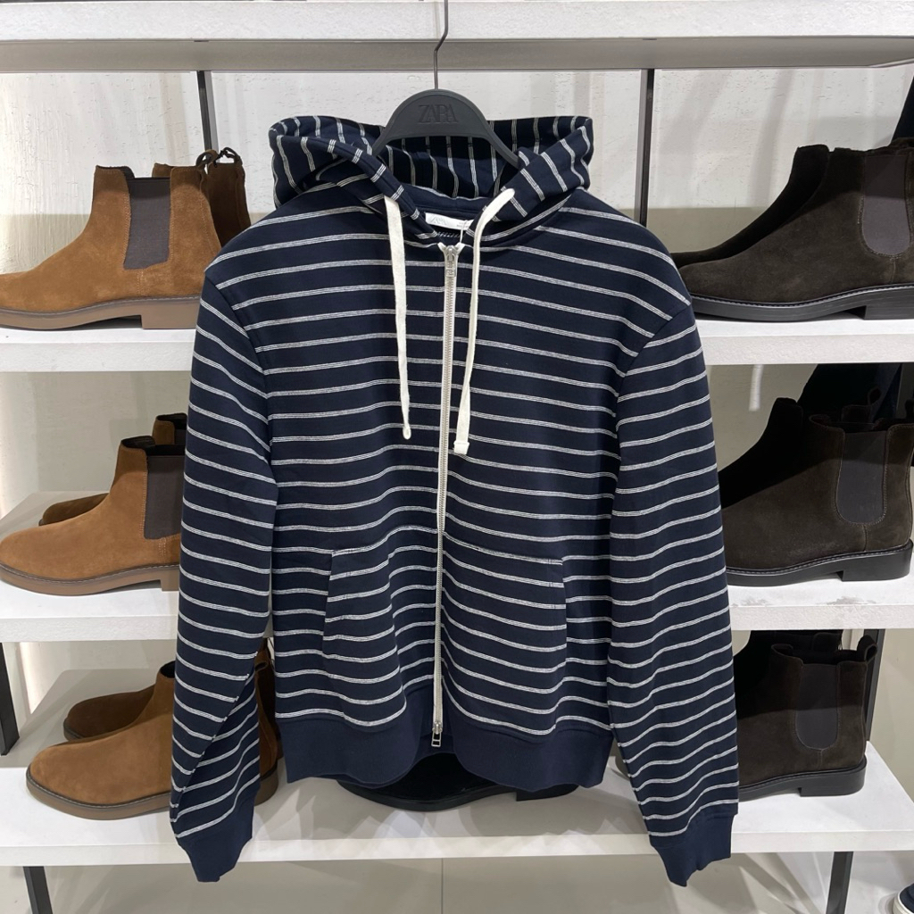 Hoodie Zipper ZARA MEN Jastip (jasa titip)