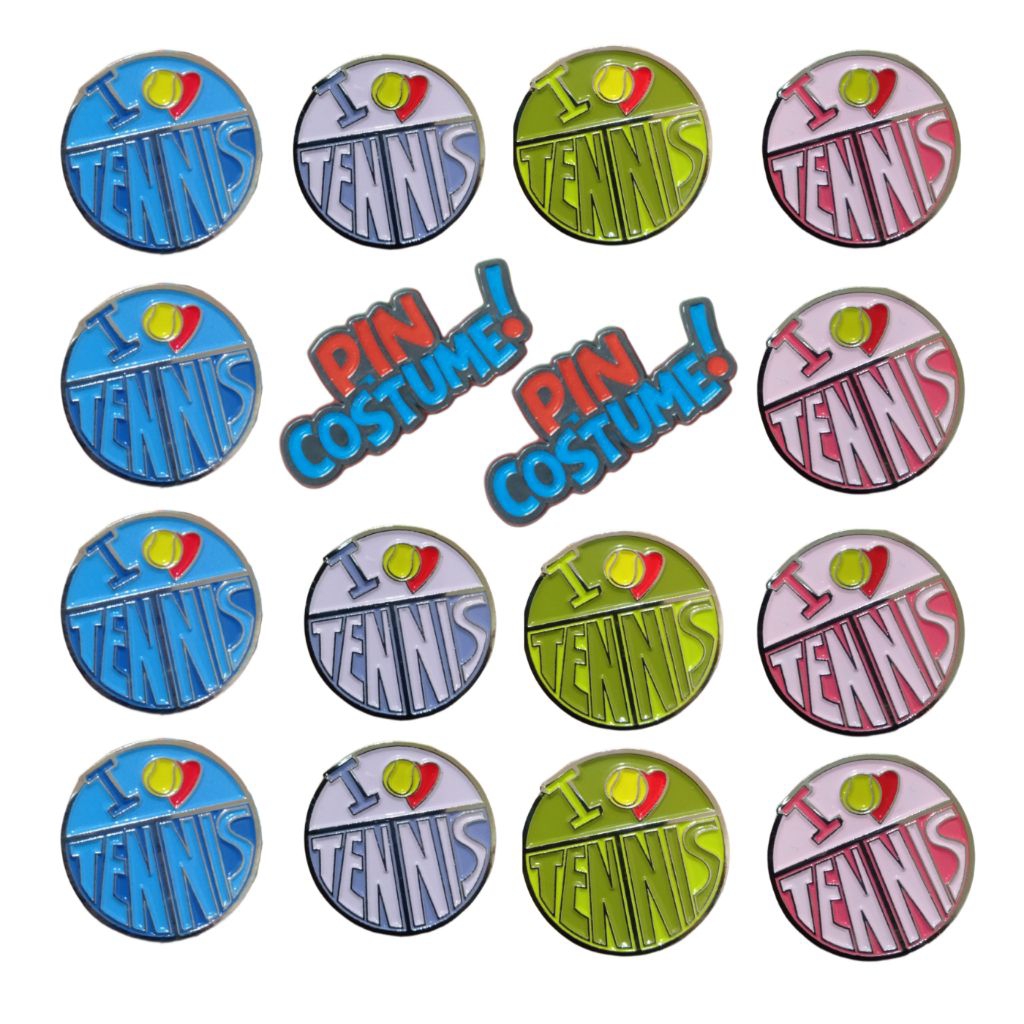 Pin Enamel Silver Plating Custom Logo  4 - 4,5 cm | Produksi Rapi & Mengkilap