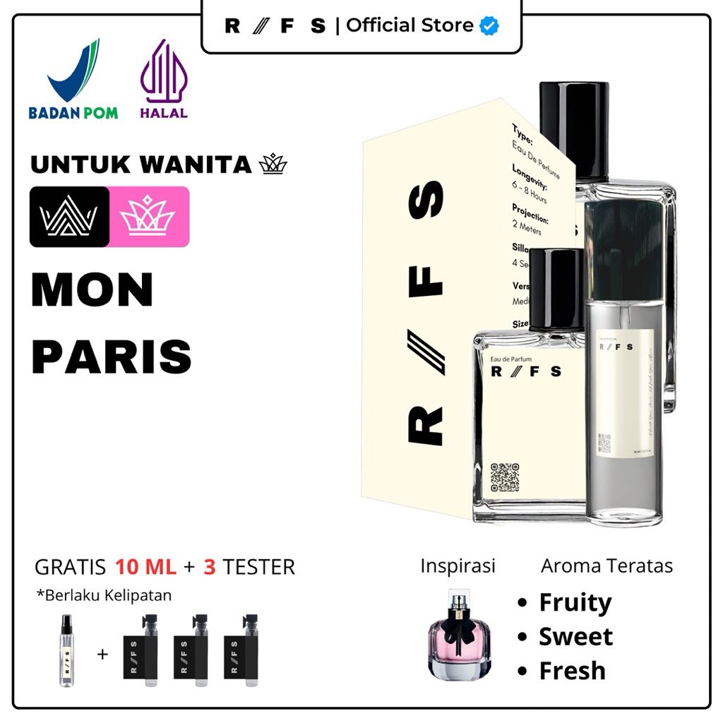 RIFS - Mon Paris EDP Extrait de Parfum Dupe