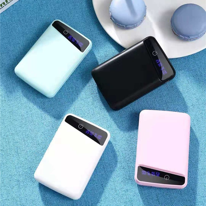 powerbank Box Baterai 18650 charging Universal Digital 3 USB power bank box max 10000mah - 20000mah