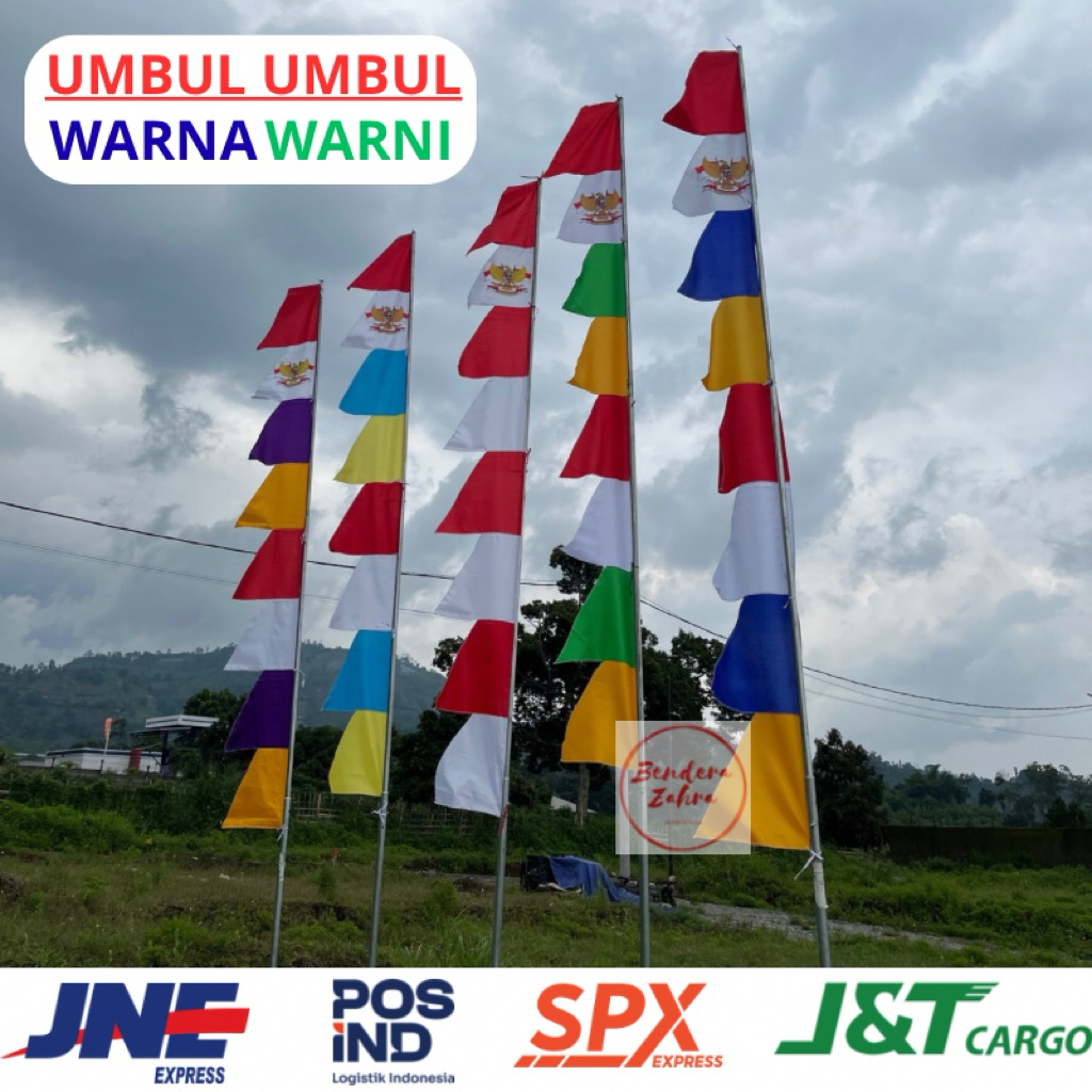 UMBUL UMBUL WARNA WARNI
