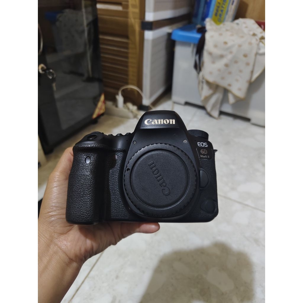 kamera canon DSLR 6D mark II full frame