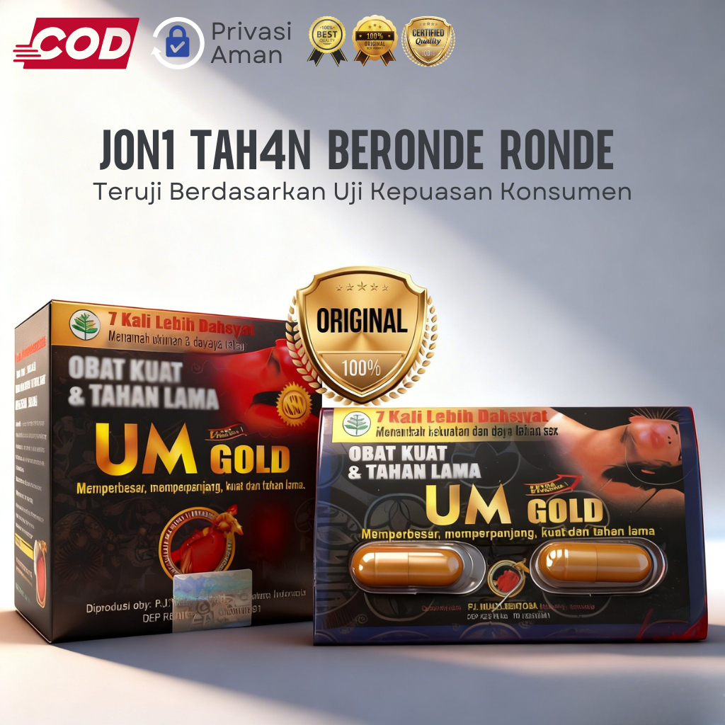 UM GOLD KAPSUL | Urat Madu Gold Original 100% Kapsul | UM Gold Blister | Urat Madu 100% Original | J