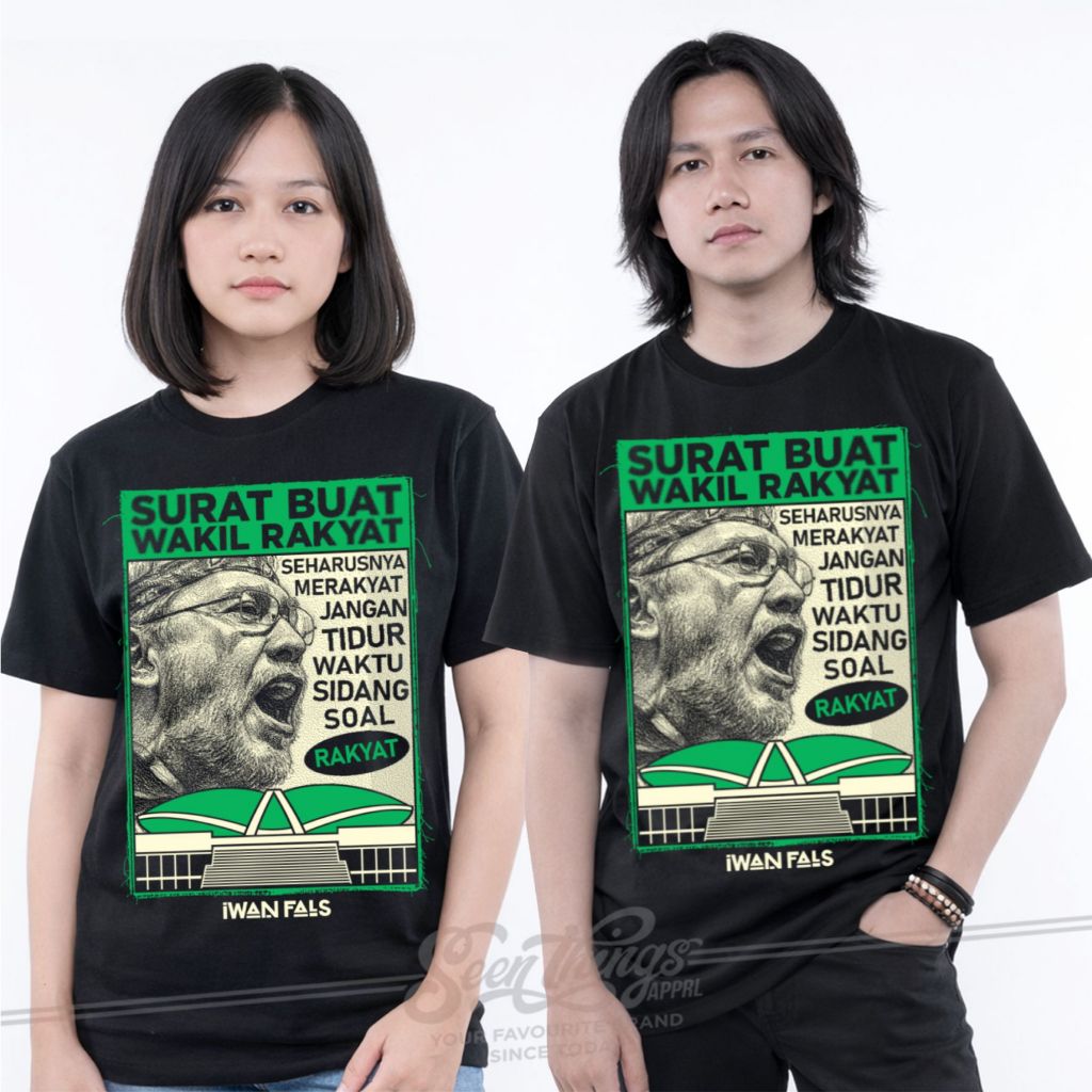 KAOS IWAN FALS WAKIL RAKYAT - SABLON DISCHARGE