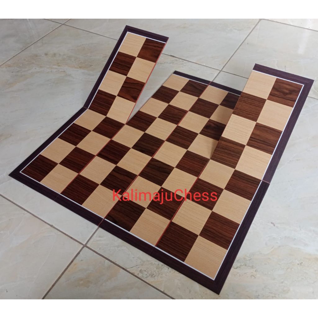 Papan catur lipat 8 ukuran standar