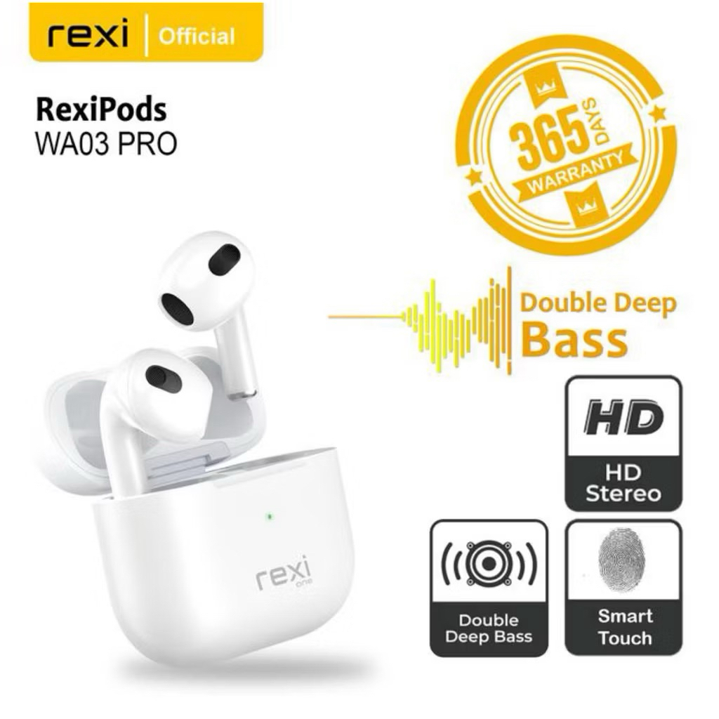 TWS Rexi WA03 Pro / TWS Rexi WA05 Pro / Headset Bluetooth TWS WA05 / WA03