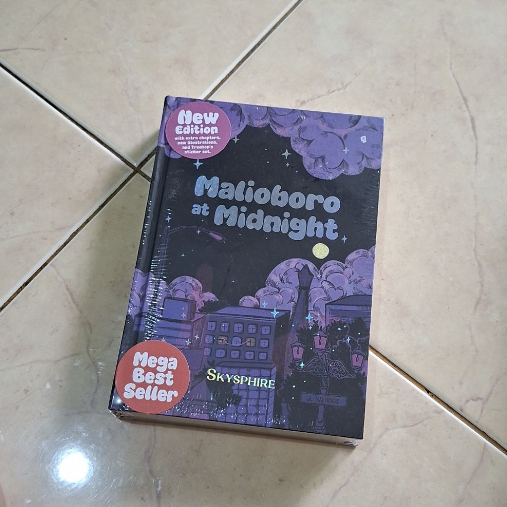[preloved, new] Novel Malioboro at Midnight new cover hc hardcover