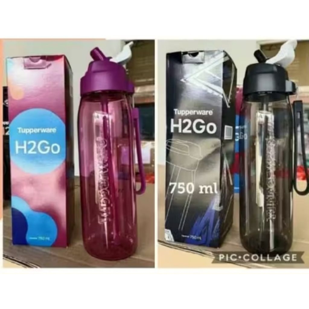 H2GO eco straw 750ml (1pc )