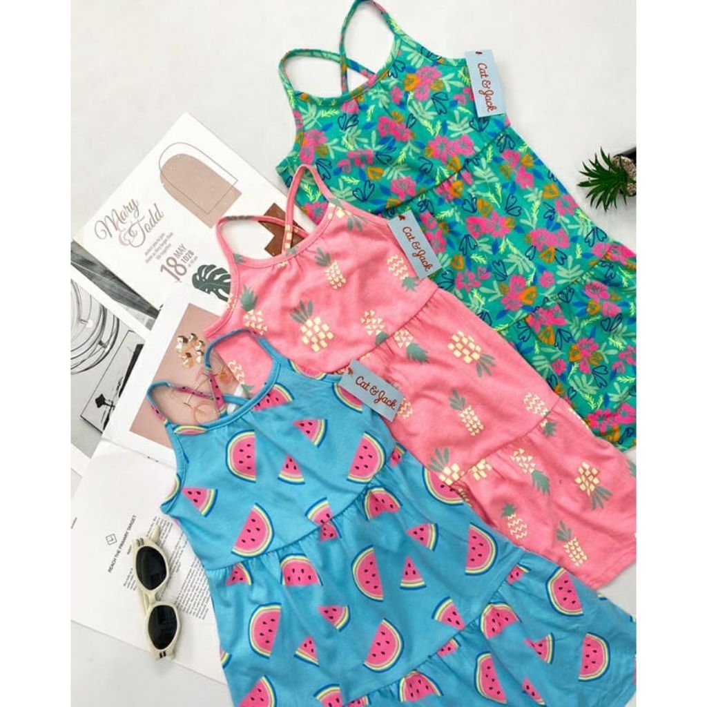 Dress anak perempuan cat jack