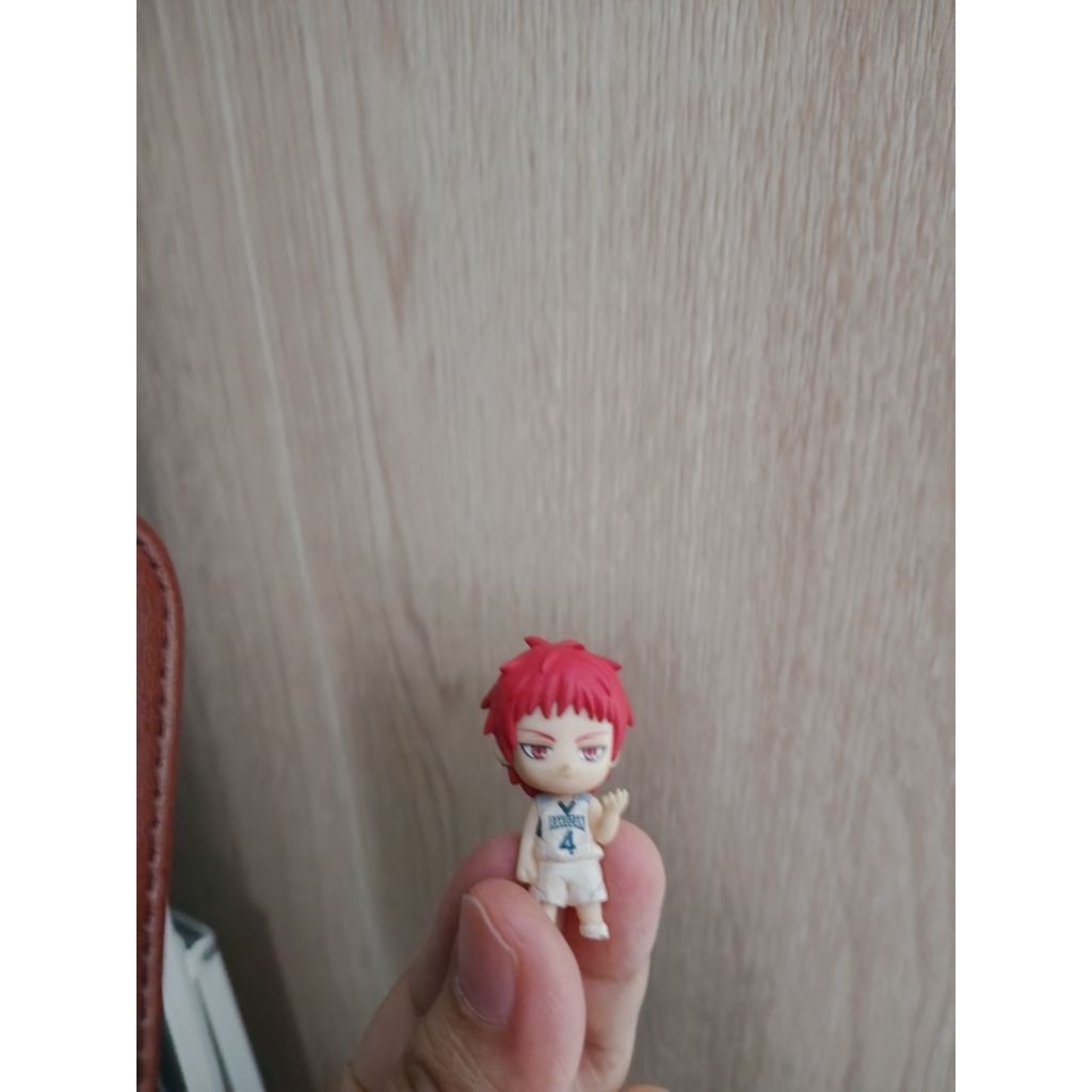 ORIGINAL mini action figure seijuro akashi kuroko basketball bandai second preloved