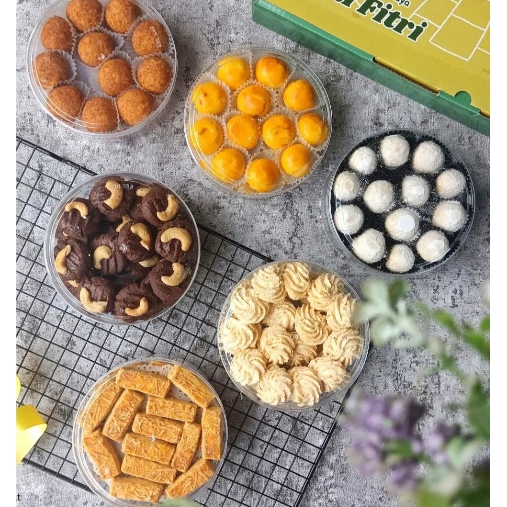 paket hampers isi 6 toples 250gr Homemade