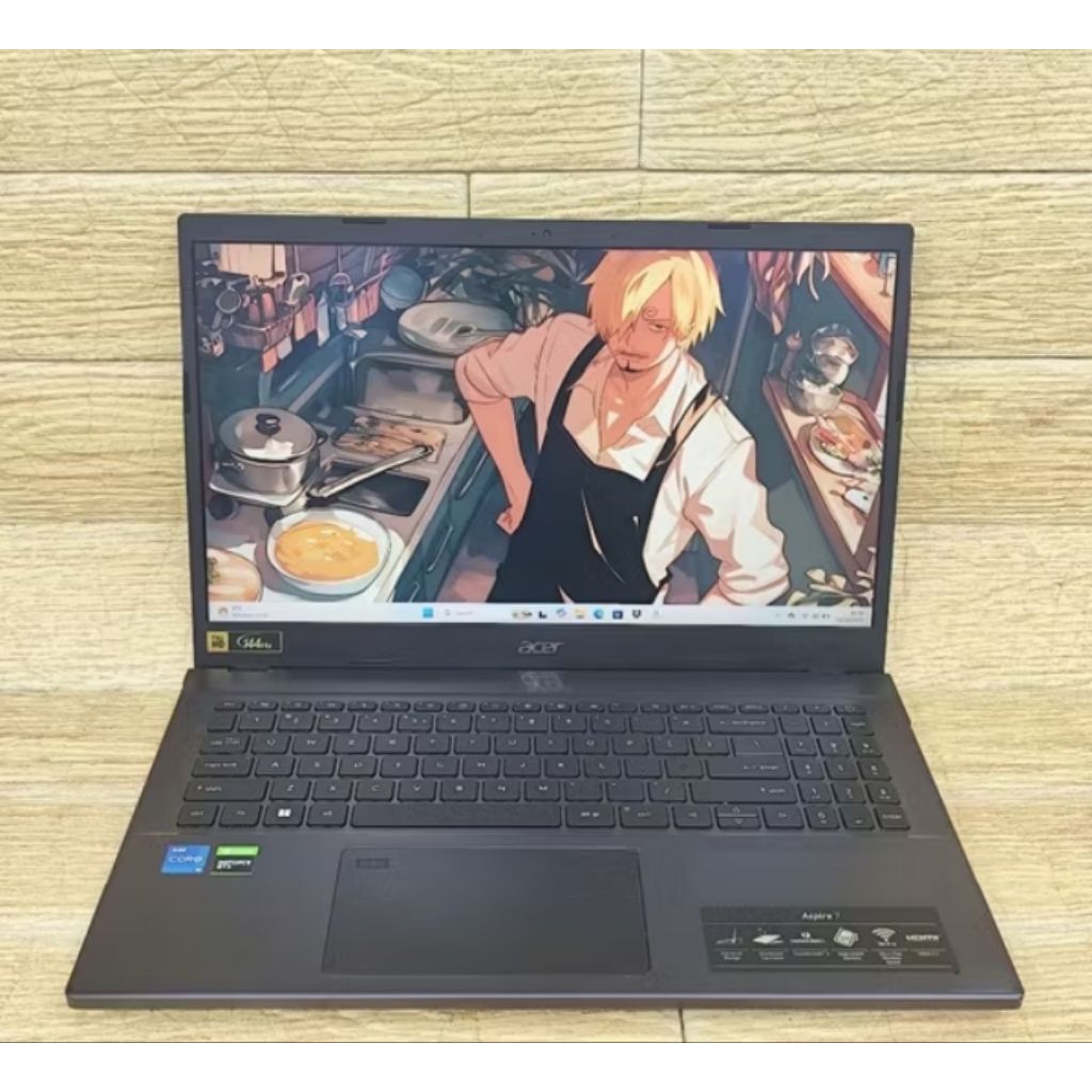 Laptop acer Aspire 7 A715-76G core i5 12450H ram 8 hdd 500gb GFX 1650