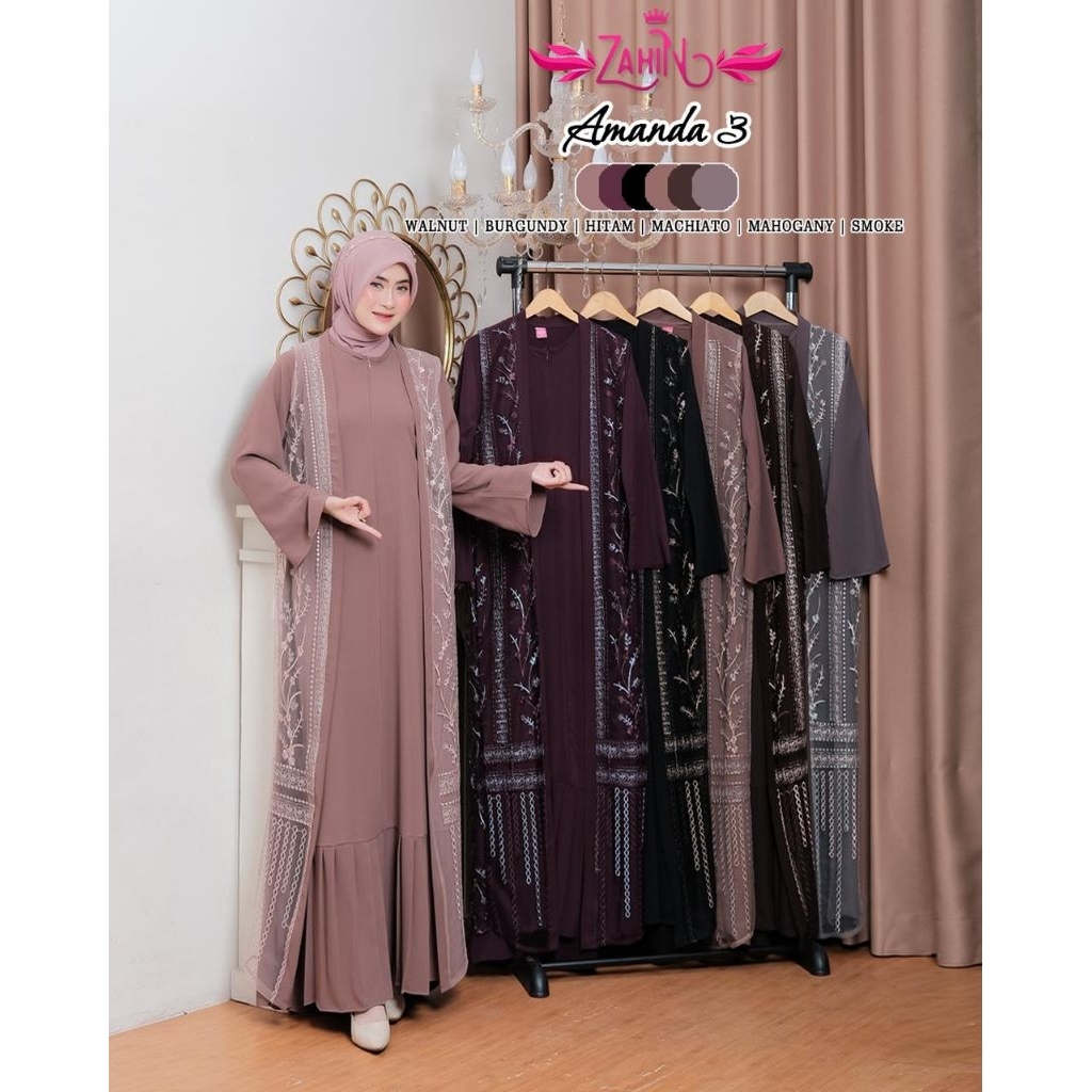 AMANDA SET OUTER ORY ZAHIN/ANDARA SET OUTER ORY ZAHIN/GAMIS SET OUTHER TERPISAH BY ZAHIN
