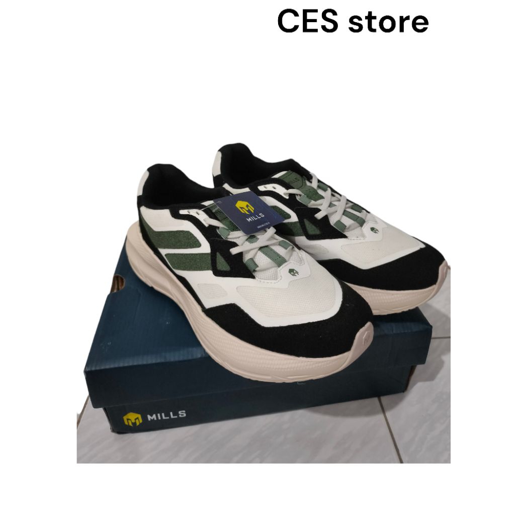 sepatu sneakers mills revolt zenith alpha fashion casual