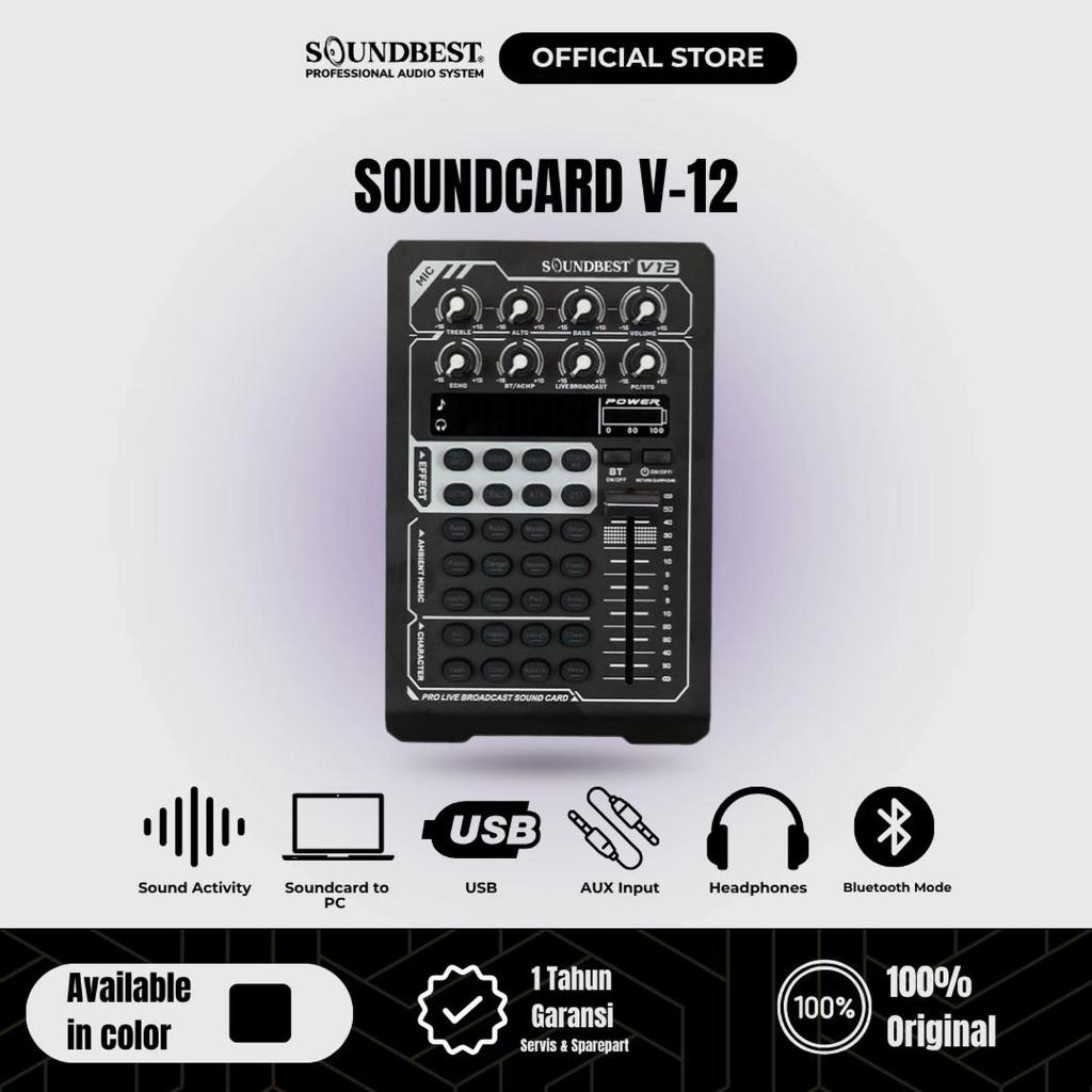 soundcard soundbest v12 original mixer soundbest v 12 | MELODY CLASSIC