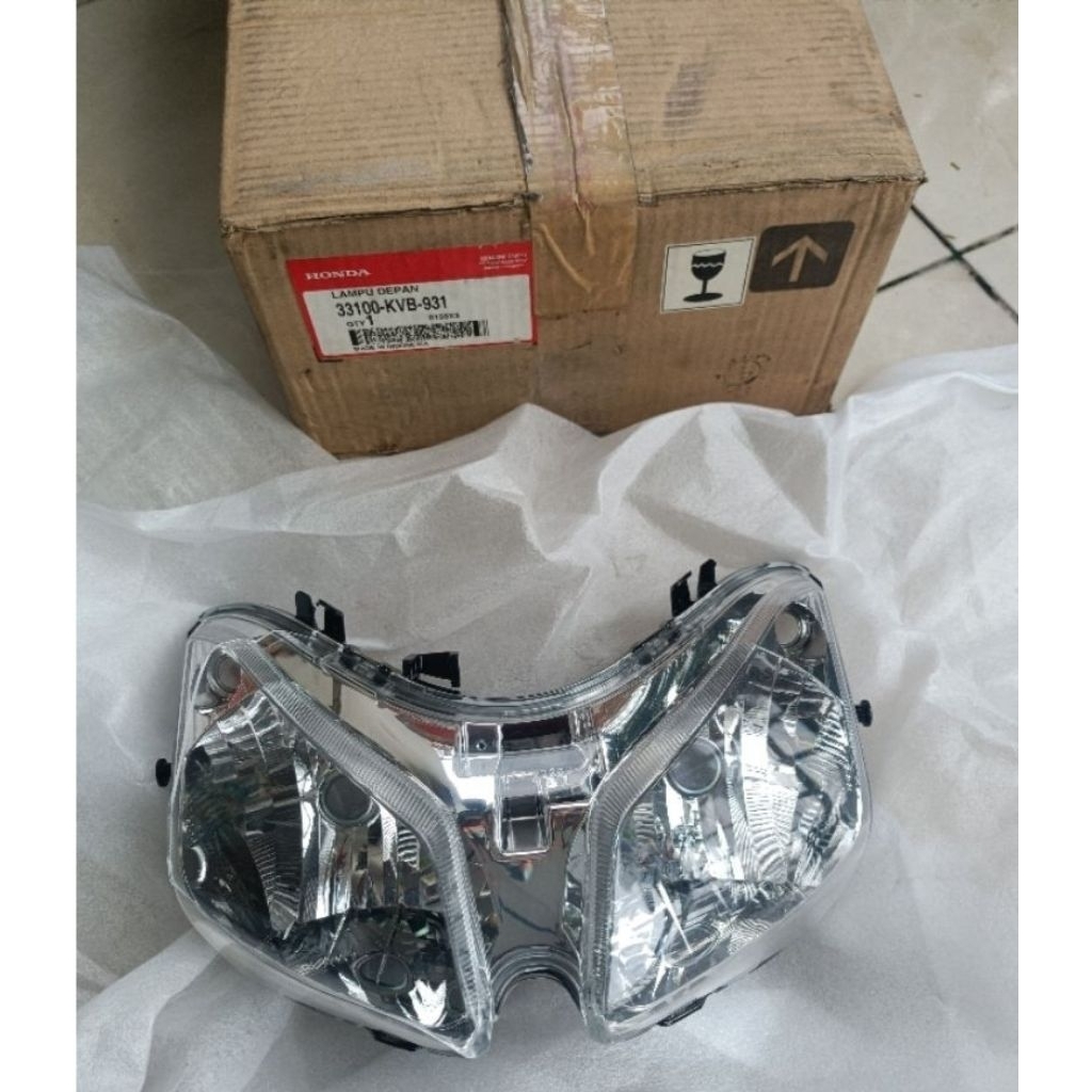33100-KVB-931 Reflektor Lampu Depan Honda Vario Karbu Ori AHM