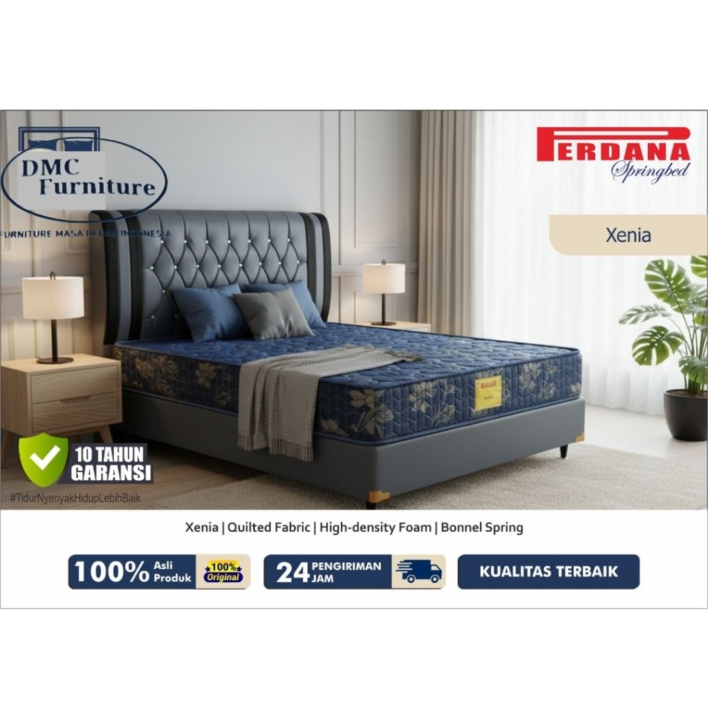 Kasur Springbed Perdana Xenia Springbed ukuran 90.120.140.160.180. Matras Per Springbed murah Bandun