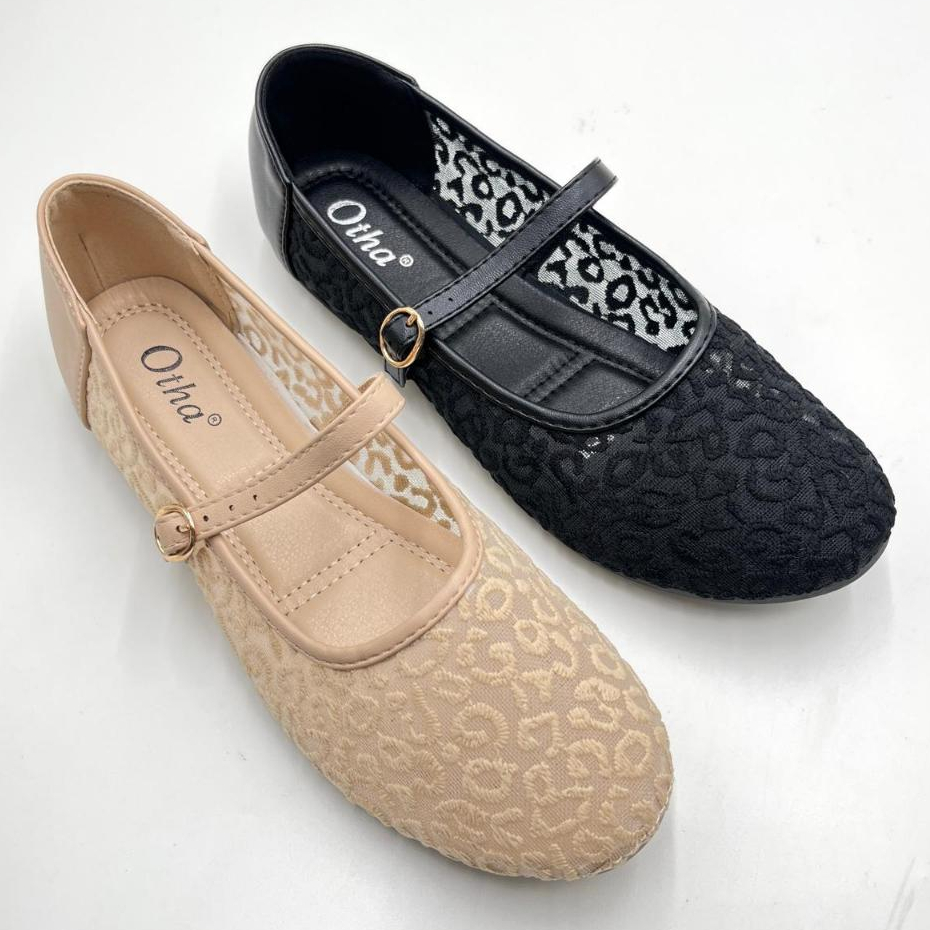 Otha Shoes H1301 OLF -  Sepatu Flatshoes Wanita