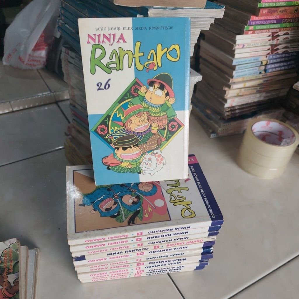 (bisa cod) Komik Ninja Rantaro Original Cabutan Kolpri