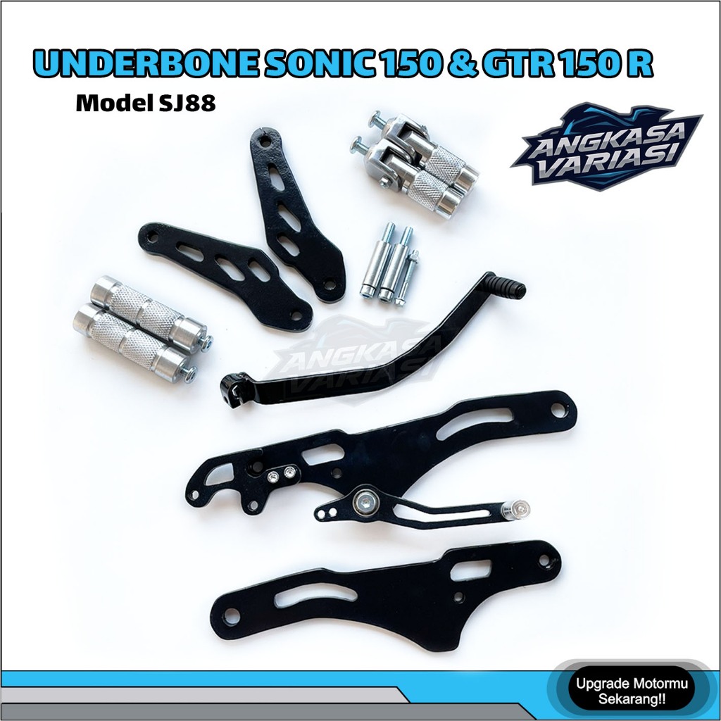 Underbone Sonic Fjp32 v3 Cutting Besi Footstep Underbone PNP Sonic 150 R / GTR 150 R Bukan SJ88