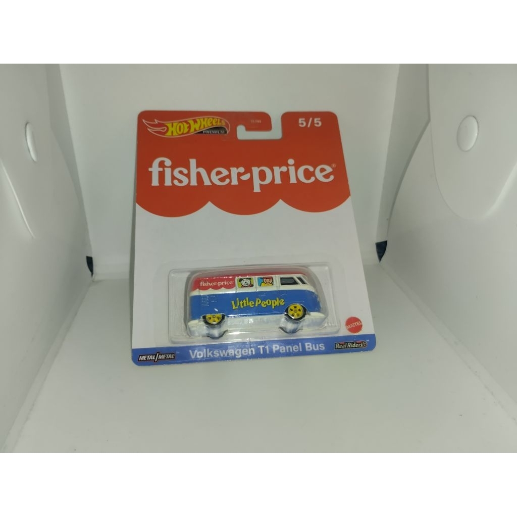 Hotwheels Volkswagen T1 Fischerprice dan Castrol